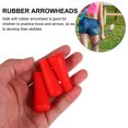 thumbnail image 4 of 5 Pcs Flèche en Caoutchouc de 6mm Remplacement Flèche Grand pour Sports, 4 of 6