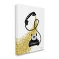 thumbnail image 3 of Stupell Industries Vintage Glam Telephone Abstract Gold Glitz Splatter, 24 x 30,Design by Martina Pavlova, 3 of 5
