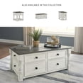 thumbnail image 5 of Signature Design by Ashley Casual Havalance Lift-Top Coffee Table, White/Gray, 5 of 7