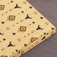 thumbnail image 4 of Manfei Geometric Fabric by the Yard 5 Yards Gold Fabric for Sewing, Gold Cream, 4 of 7