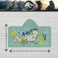 thumbnail image 3 of Toalla con capucha Franco Jurassic World Kids, algodón suave, 3 of 6