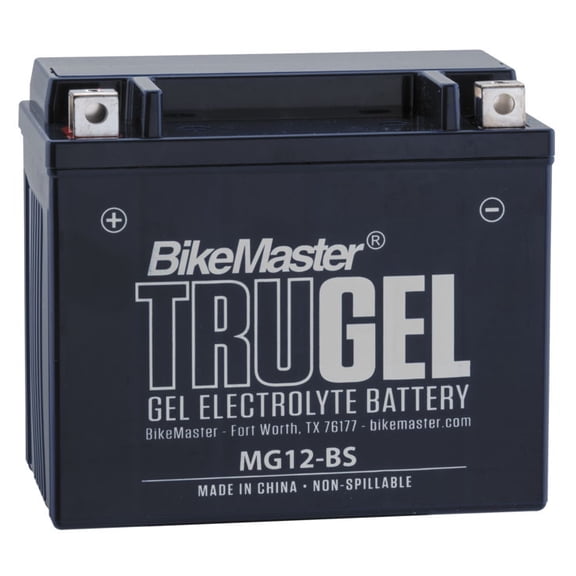 BikeMaster TruGel Battery MG12-BS for Honda VFR800Fi Interceptor 1998-2001