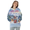 thumbnail image 4 of Hello Welcome Winter The Ski Toy Fox Terrier Snowy Day All Over Print 3D Hoodie Unisex Merch Hoodies Dog Lover - 13013, 4 of 6