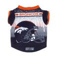 thumbnail image 1 of Denver Broncos Pet Performance Tee Shirt Size M, 1 of 1