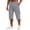 BP48_Light Gray, variant on Dwellite Mens Workout Capris Gym Hiking Shorts Zipper Pockets Lightweight Athletic 3/4 Capri Pants Black L