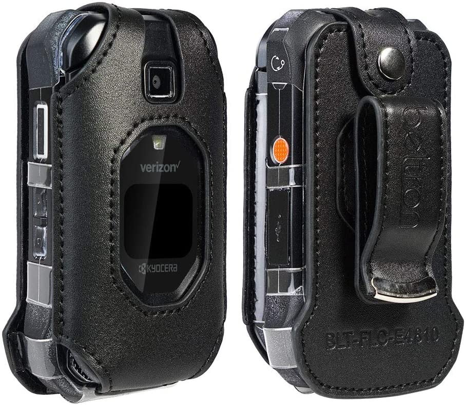 BELTRON DuraXV Extreme Case, Premium Leather Fitted Case for Kyocera