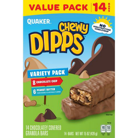 Chewy Dipps Quaker Granola Bars