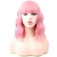 thumbnail image 1 of Women's Short Wig with Full Head Coverage Medium Length Curly Design, 1 of 8