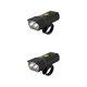 thumbnail image 4 of Advancent Equipo de faros de bicicleta Componente de manillar Accesorios de iluminación de seguridad Bicicletas delanteras Linterna Accesorio de ciclismo Tipo 1 2piezas Advancent CBP448376, 4 of 5