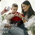 thumbnail image 3 of GLAMOUR BOUTIQUE 27-Piece Forever Flower Heart Shape Box - Preserved Roses, Immortal Roses Gifts for Her Eternal Rose Preserved Flowers for Delivery Mothers Day & Valentines Day - Red, 3 of 9