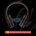 thumbnail image 3 of Amdohai Anivia MH601 Casque de Jeu pour PC Portable à Réduction de Bruit Écouteurs Circum-Auriculaires avec, 3 of 6