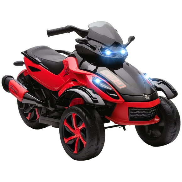 Qaba Kids ATV, 12V 4 Wheeler, Quad for Children 3-8 Years with Soft Start