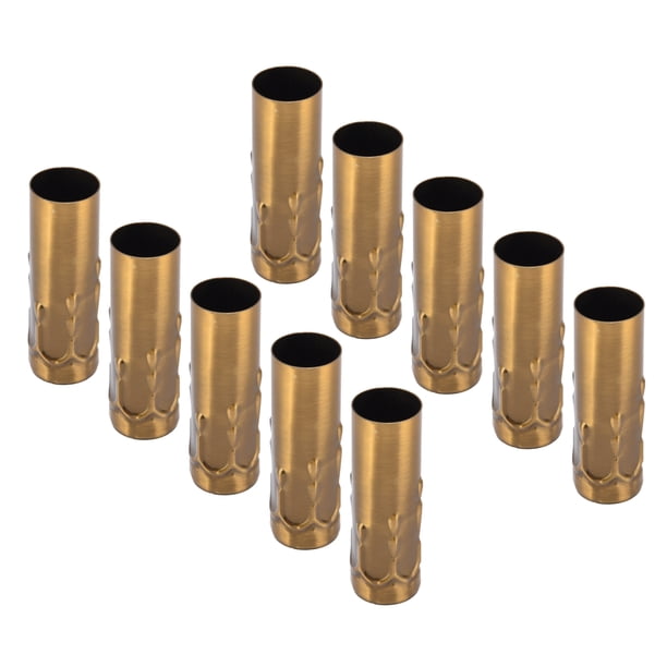 Soporte De Velas, Mangas De Velas De Lámpara, Mangas De 10 Lámparas De Paquete Para La Lámpara De Lámpara De Candelabro Tubo Base De Lámpara
