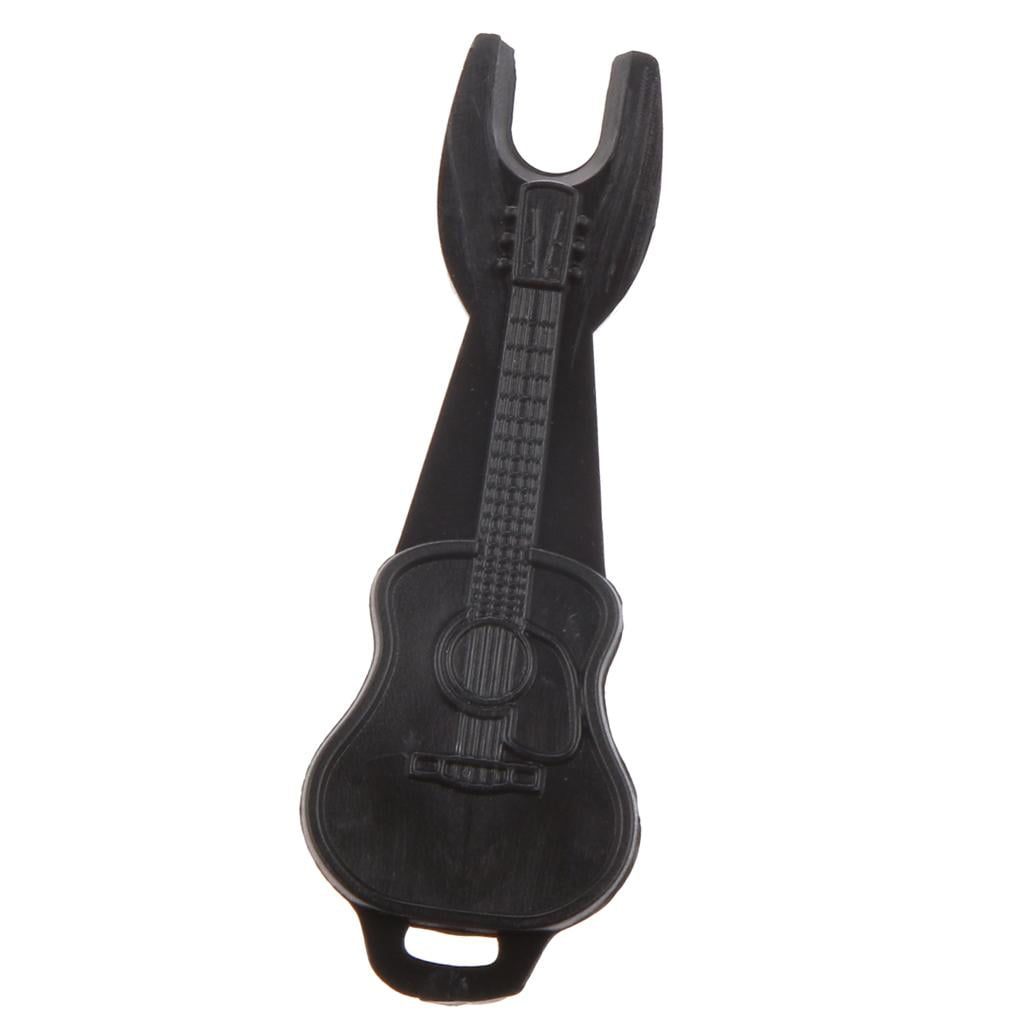 Plastic Accoustic Guitar Bridge Pins Puller Remover Tool Guitar Shape Pack of 5 