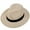 Beige_Free Size, variant on YOHAVEN Men's Top Hat Flat Edge Linen Sunshade Fedora Travel Outdoor Party Hat Adult Male Fashion Accessory Costume Decoration