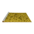 thumbnail image 2 of Ahgly Company Machine Washable Indoor Rectangle Abstract Yellow Modern Area Rugs, 7' x 10', 2 of 4