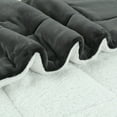 thumbnail image 6 of Soft Micromink Sherpa Comforter Set, 3-Piece Comforter Set – Fluffy Ultra Cozy, Warm, and Plush Reversible Comforter with 2 Pillowcase, Queen/King Size, 6 of 6