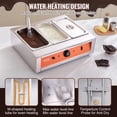 thumbnail image 4 of VEVOR Chocolate Tempering Machine Chocolate Melting Pot 26.5 Lbs 3 Tanks, 4 of 9