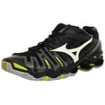 thumbnail image 1 of Mizuno Men's Wave Tornado 8 Volleyball Shoe, Black/White, 15 D US, 1 of 4