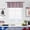 Navy/Red, variant on Red and White Buffalo Check Kitchen Curtain Valances for Windows,Burgundy Plaid Gingham Valance for Bathroom Rod Pocket Cafe Curtains, 55" x 15", Red/White
