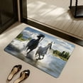 thumbnail image 5 of All in One Soft Diatomite Bath Mat, Fast Drying Absorbent Non-Slip Bathroom Rug, Easy Clean Kitchen Sink & Pet Feeding Area Mat, 16x24 Inch Multicolor Floor Mat, 5 of 5