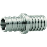 Boshart Plumbeeze Polybutylene PEX-B Transition Coupling - Stainless Steel - 0.5" x 0.5"