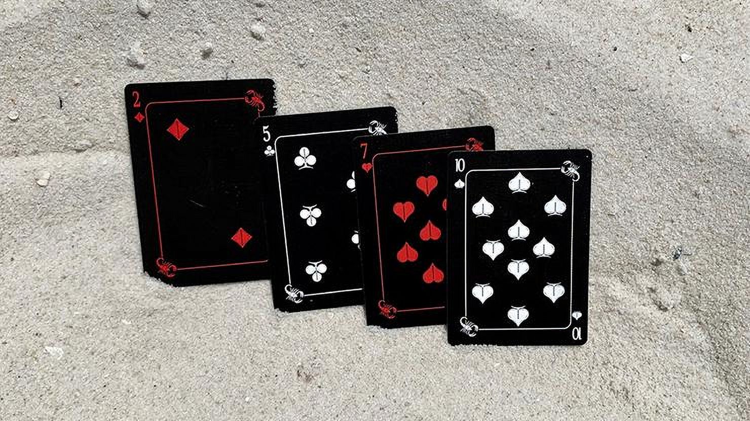 Gilded Bicycle Scorpion (Brown) Playing Cards by Bicycle and USPCC