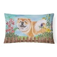 thumbnail image 1 of Carolines Treasures CK1257PW1216 Cane Corso Spring Canvas Fabric Decorative Pillow, 1 of 3