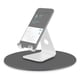 thumbnail image 5 of Base Para Monitor De Computadora, Soporte Giratorio Antideslizante Para Tableta, Teléfono Inteligente Portátil Para Monitores, Tabletas Y Teléfonos Móviles, 5 of 7