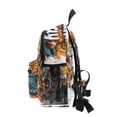 thumbnail image 4 of FORMRS School Backpack with Front Zippered Pocket 12" Elementary Student Travel Daypack, Autumn Day Pattern, 4 of 6