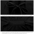 thumbnail image 4 of ANLIQI Womens Bamboo Rayon Short Robes Lightweight Kimono Cotton Robe Soft Knit Bathrobe Ladies Loungewear with Pockets(Black,L), 4 of 5
