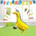 thumbnail image 5 of SLYNSHome Goose Outfits Porch Goose Clothes,Cute Dinosaur Costume for Goose Statue Yard Lawn Garden Patio Art Decor - Yellow, 5 of 9
