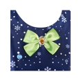 thumbnail image 5 of Girls Dress Christmas Eve Christmas Tree Snow Reindeer Party 7, 5 of 6