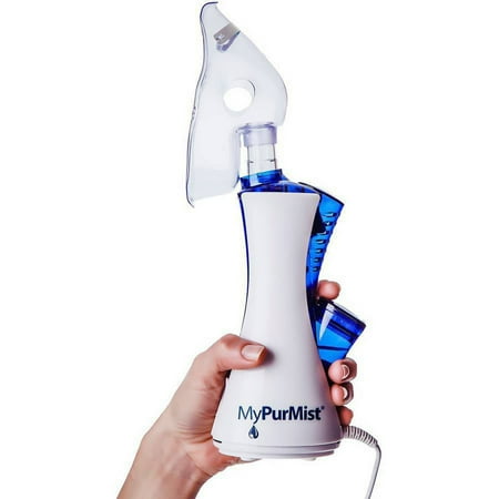 MyPurMist Classic Handheld Personal Steam Inhaler (Plug-in) - Blue