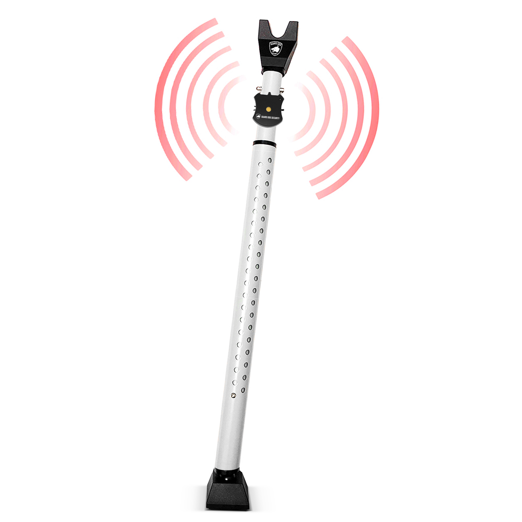 GUARD DOG SECURITY Door Jammer, Sliding Door Stopper with Alarm, 2in1 Adjustable Door Knob