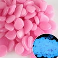 thumbnail image 1 of PVCS Glow in The Dark Pebbles Luminous Stones Rocks For Garden Aquariums Decoration for Home Decor, 1 of 1