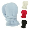 thumbnail image 4 of YUUZONE Polar Fleece Mittens with String Plush Gloves for Kids Winter Full Finger Mitten, 4 of 19