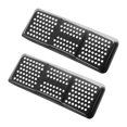 thumbnail image 3 of 1pair Durable Air Vent Cover Front Rear Under Seat For Tesla Model 3, 3 of 8