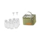 thumbnail image 5 of Kit de especias para acampar con bolsa de almacenamiento, 100 ml, pimentero, utensilios de cocina, salero portátil Verde, 5 of 9
