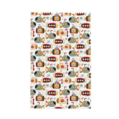 

Matuu Submarines for Waffle Kitchen Towel Dish Towels Hand Towels for Kitchen 16 X 26 Inches
