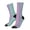 2 Black-2, variant on Rainbow Peacock Feathers Print Adult Socks for Men & Women,Calf Socks, Ankle Socks,Boots Socks,Breathable Casual Sock,Unisex Crew Socks