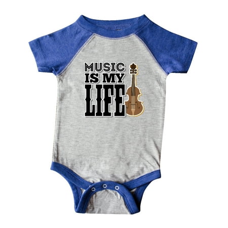 

Inktastic Violin Player Music Life Gift Baby Boy or Baby Girl Bodysuit