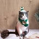 thumbnail image 1 of Bufanda navideña de punto con pompón para perro, bandana cálida para invierno, accesorios para mascotas, bufandas para gatos pequeños y medianos, bonitos conjuntos de invierno., 1 of 8