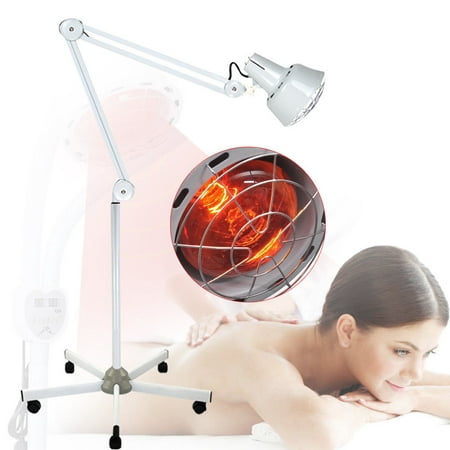 Zerone Infrared Heat Therapy Lamp with Flexible Arms, Increases blood circulation, Body Muscle Pain Relief Treatment, Heat Massage Floor (Best At Home Red Light Therapy)