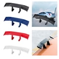 thumbnail image 2 of Alerón trasero universal de 6,7 pulgadas para coche, accesorio decorativo para coche Negro, 2 of 9