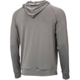thumbnail image 3 of Wire2wire Men's Lightweight Performance Baseball Training Hoodie Light Grey 3Xl, 3 of 9