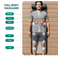thumbnail image 4 of Snailax Full Body Massage Mat with Heat,Deep Kneading Shiatsu & Vibration, 4 of 7