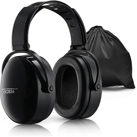 Ear Protection for Shooting, Noise Cancelling Headphones for Autism, Adjustable Noise Cancelling Ear Muffs for Adults, Earmuffs Hearing Protection for Shooting Range, Shooting Ear Protection