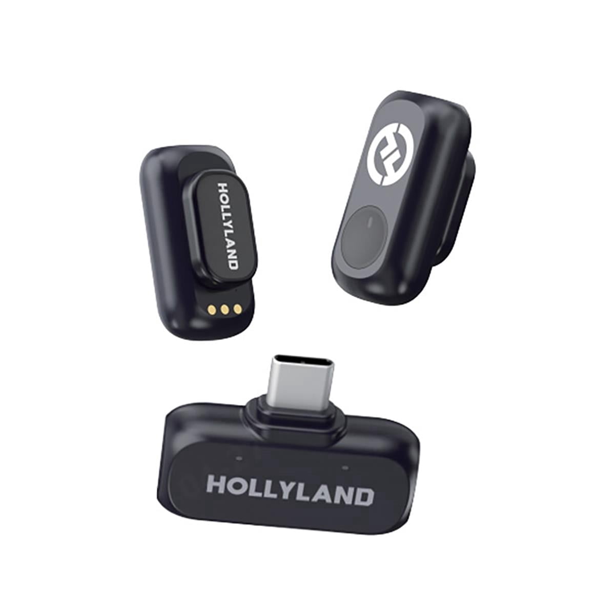 Hollyland Lark M2 Wireless Lavalier Microphone, 48kHz Audio, 30