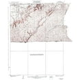 thumbnail image 2 of USGS 26x31 Black Ornate Wood Framed with Double Matting Museum Art Print Titled - La Brea California Quad - USGS 1928, 2 of 4